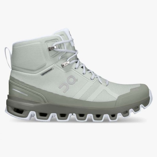 On Cloudrock Waterproof Mineral/Ke Damen