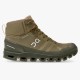 On Cloudrock Waterproof Olive/Schilf Damen