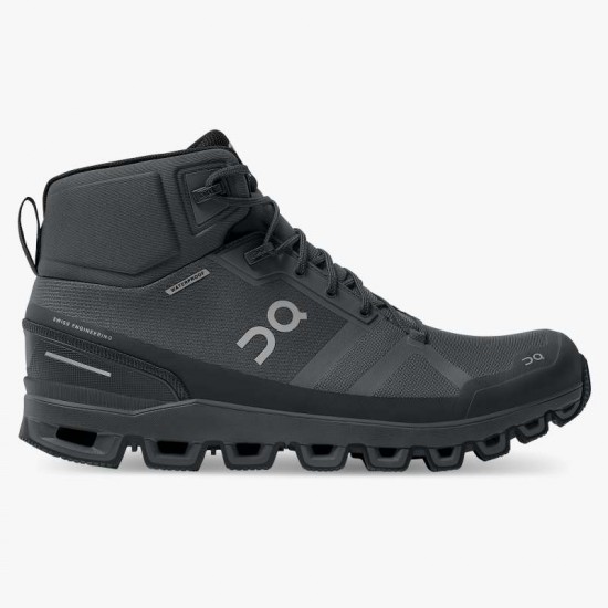 On Cloudrock Waterproof Fels/Eklipse Herren